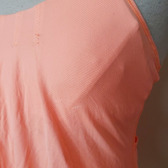 LULULEMON Flow & Go Neon Coral Strappy Tank Top - Picture 13 of 13